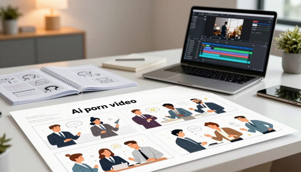 ai porn video storyboard