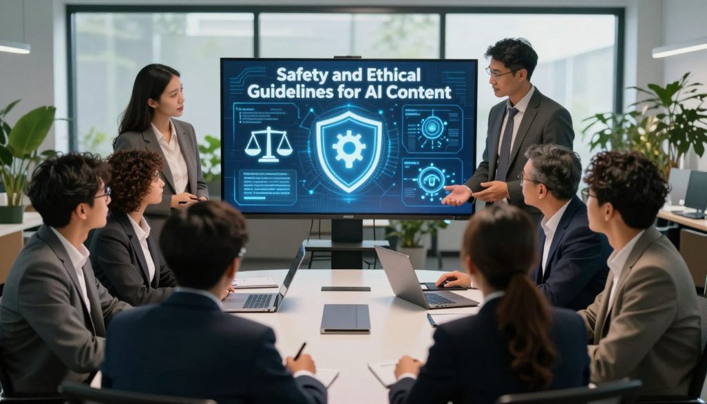 Safety and Ethical Guidelines for AI Content